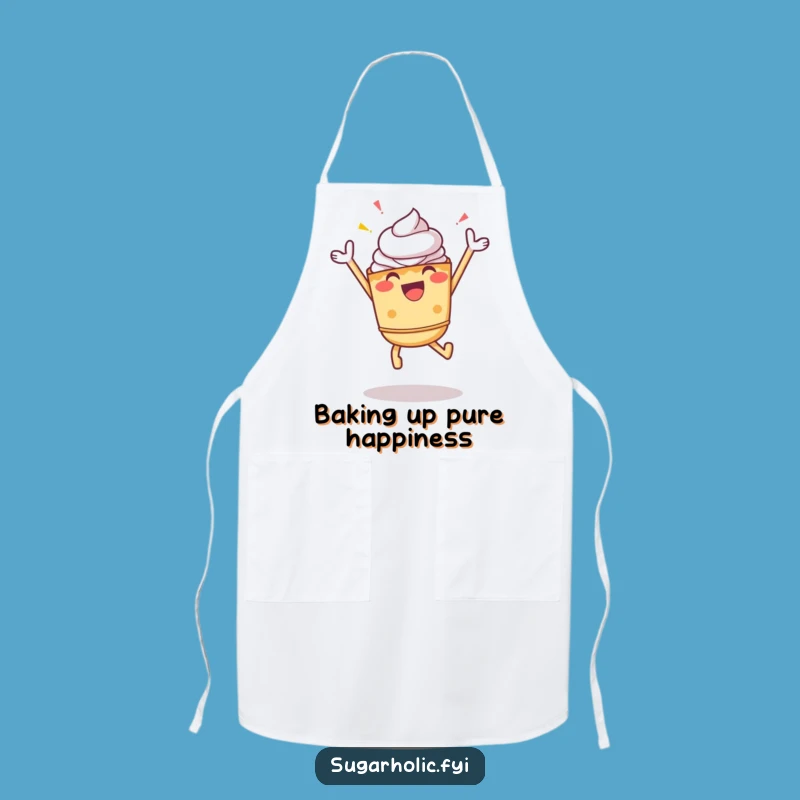 Funny Pie Apron - Zesty Celebration Kitchen Wear, Ideal Funny Cook Gift