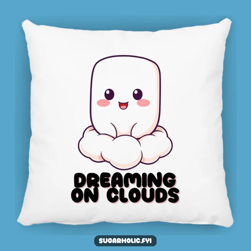 Funny Cheerful Marshmallow Pillow: Cloud Floating, Cozy & Hilarious Gift
