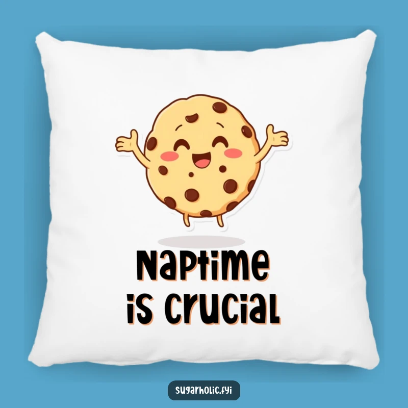 Funny Cookie Dance Pillow: Soft Chocolate Chip Character Cushion, Adorable Funny Gift