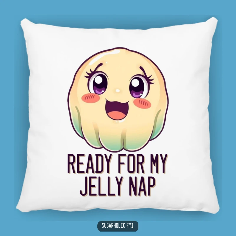 Cute Funny Wobbly Jelly Pillow - Soft Cartoon Cushion for Cozy Smiles
