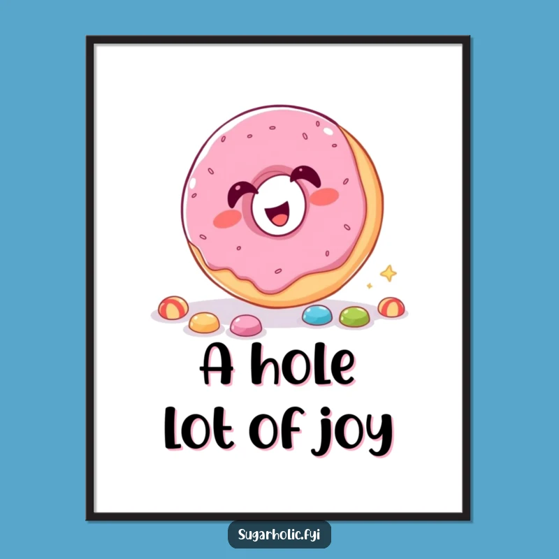 Funny Donut Candy Catch Digital Art - Instant Giggling Treat Fun, Perfect Funny Gift