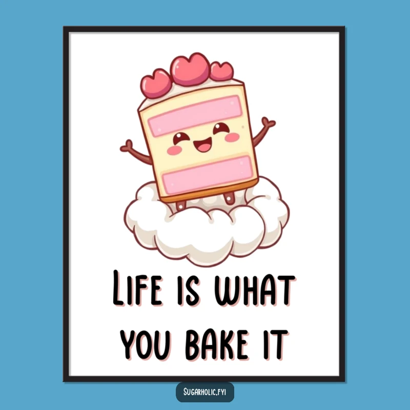 Funny Free Printable Cake Art For Your Wall