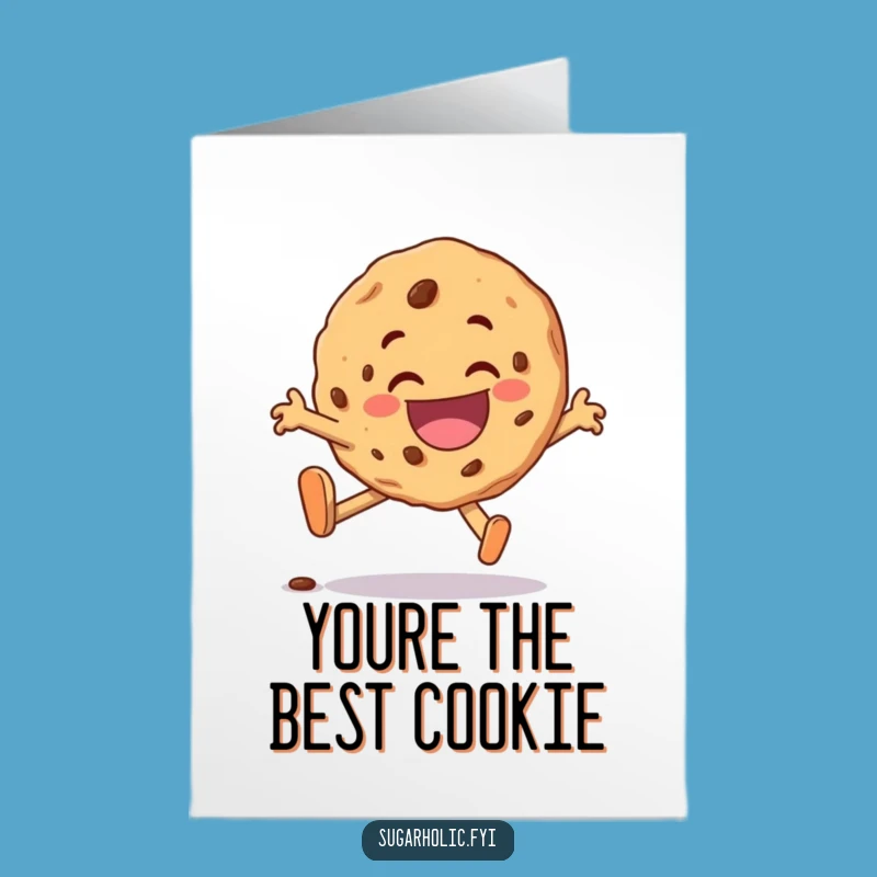 Free Printable Funny Cookie Thank You Card: Grateful Tumble Downloadable Gift
