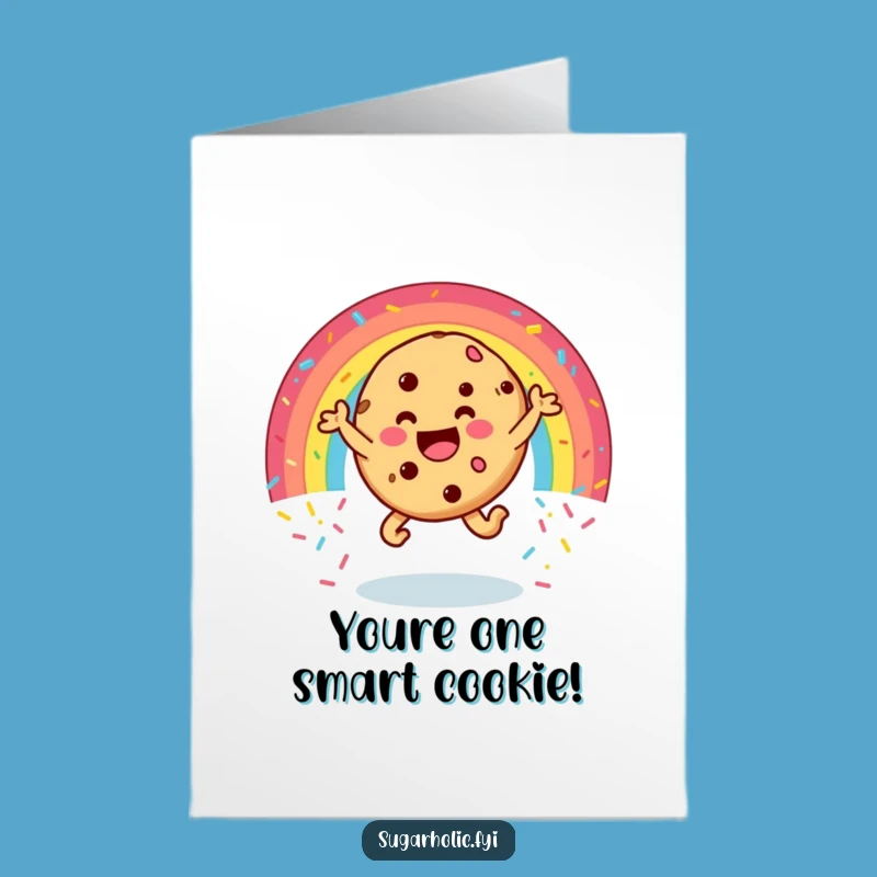 Free Printable Thank You Card: Cookie Sprinkles, Heartfelt Downloadable Funny Gift