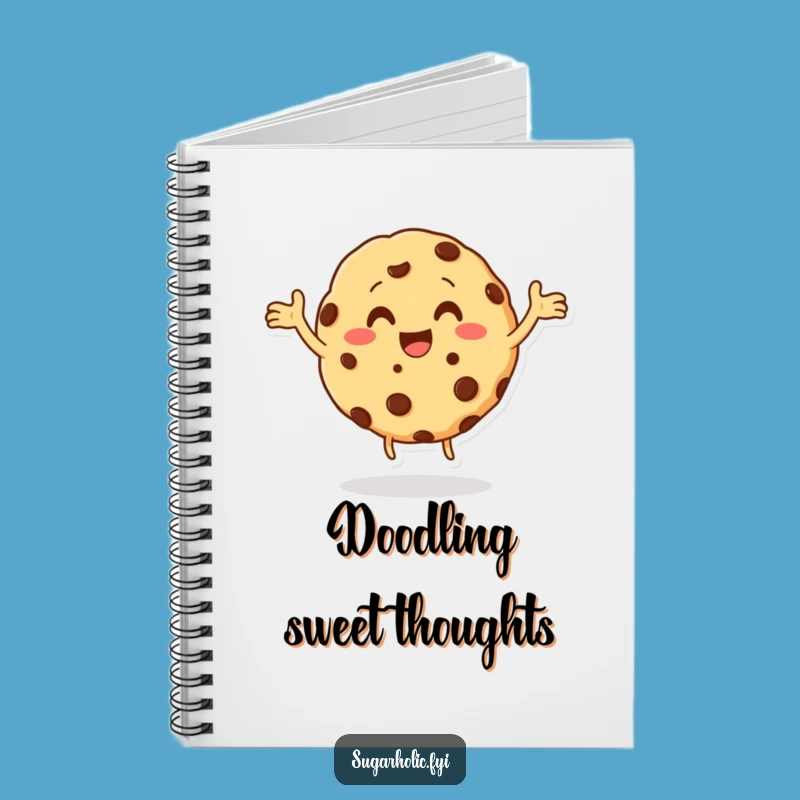 Funny Cookie Dance Notebook: Chocolate Chip Journal for Notes, Perfect Funny Gift