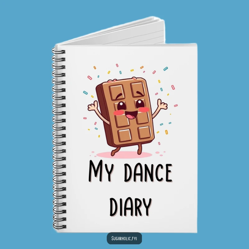Funny Chocolate Bar Dance Notebook: Jot Down Your Sweetest Ideas with Humor