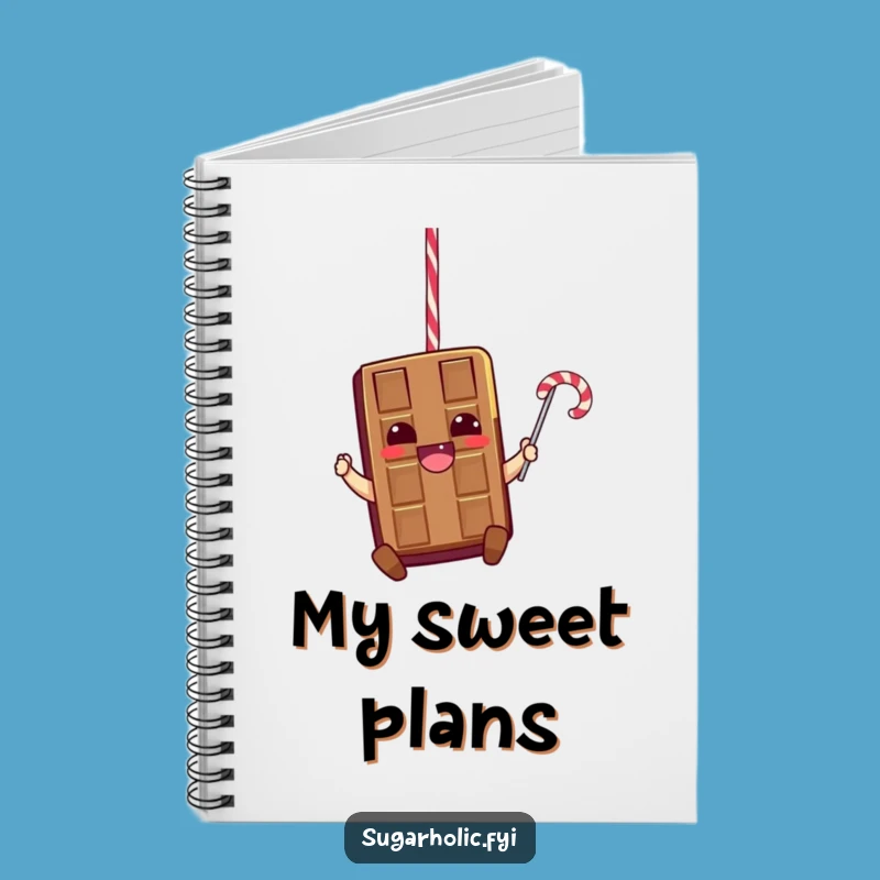 Funny Chocolate Swing Notebook: Character Journaling Fun, Inspiring Gift