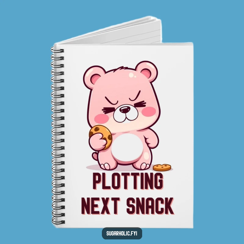 Funny Gummy Bear Cookie Caper Notebook: Jot Down Ideas with Humor