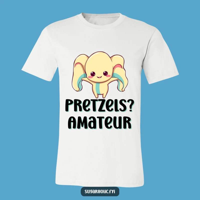 Funny Distorted Taffy T-Shirt: Silly Character Stretch Tee, Perfect Funny Gift for Laughs