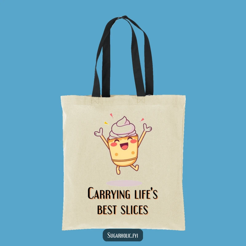 Funny Pie Tote Bag - Chic Celebration Carryall, Ideal Funny Joyful Gift Bag